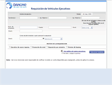Tablet Screenshot of ddm-vehiculosejecutivos.com
